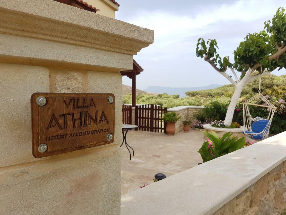 Villa Athina Kíssamos Exterior foto