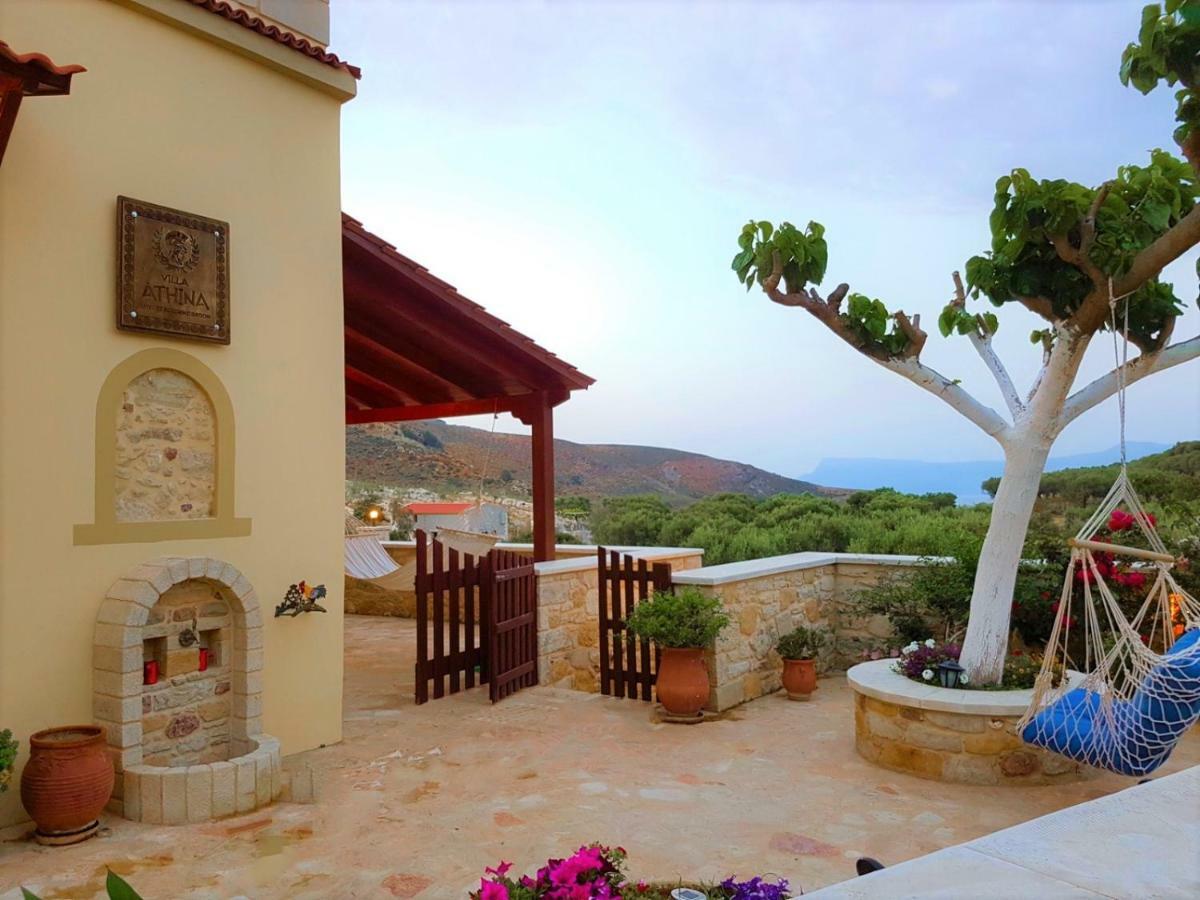 Villa Athina Kíssamos Exterior foto